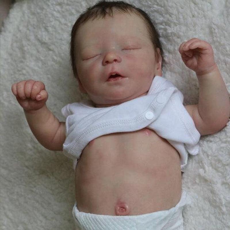 bambola reborn maschio corpo in tessuto
