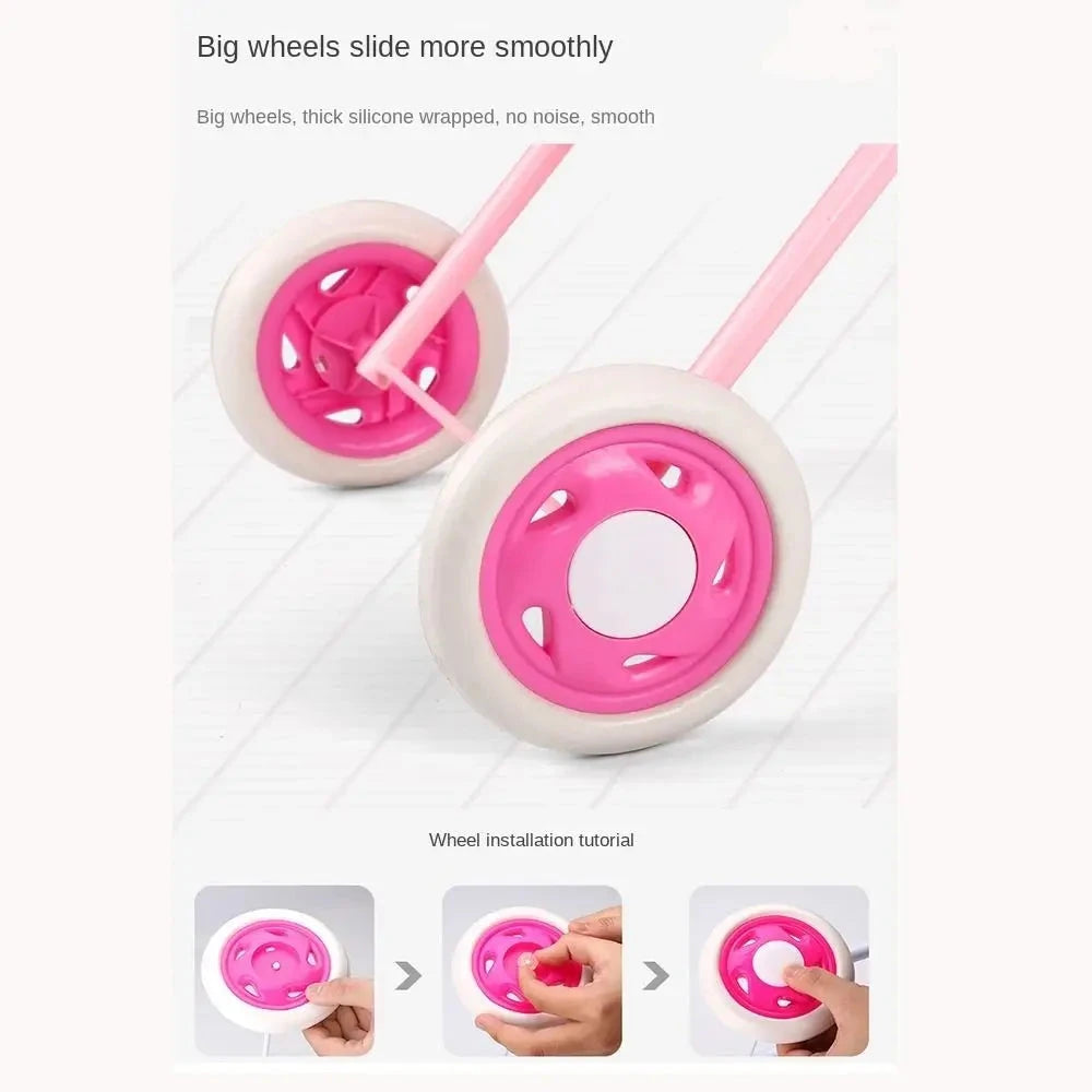 passeggino bambola reborn gemelli silicone tessuto