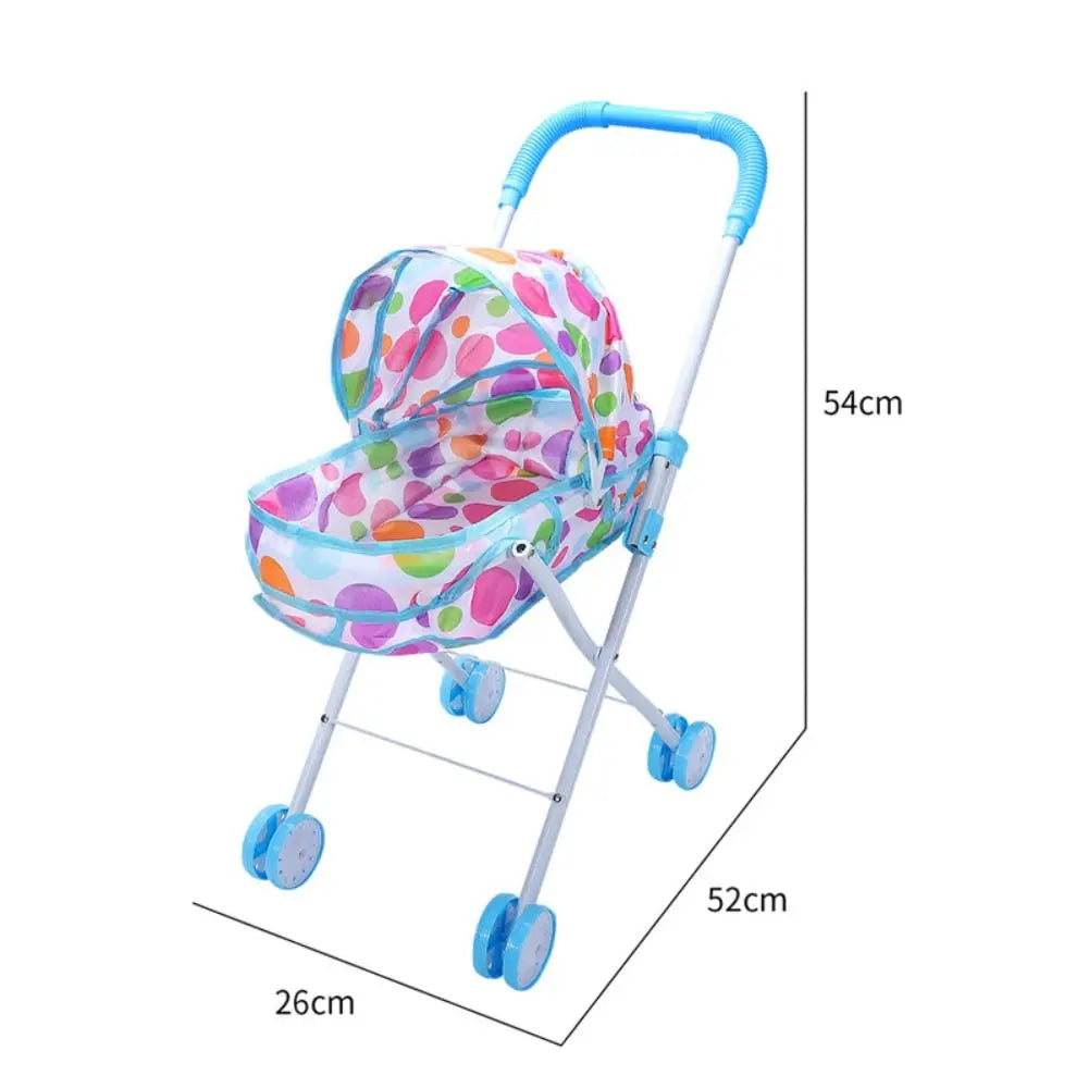passeggino bambola reborn gemelli silicone tessuto