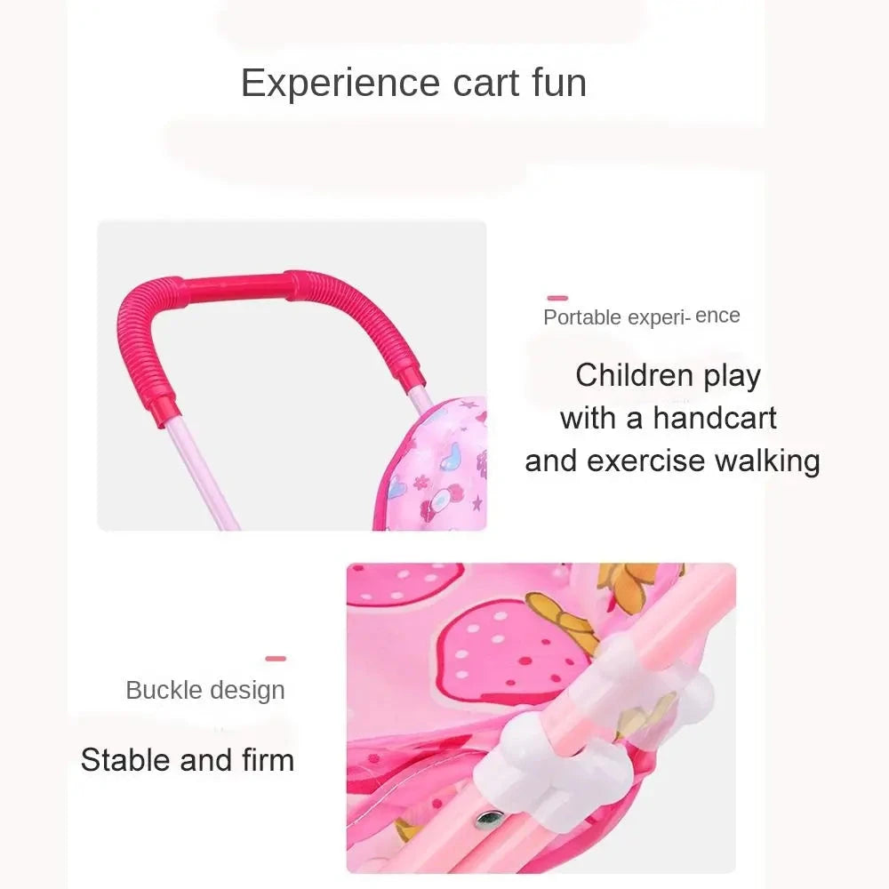 passeggino bambola reborn gemelli silicone tessuto