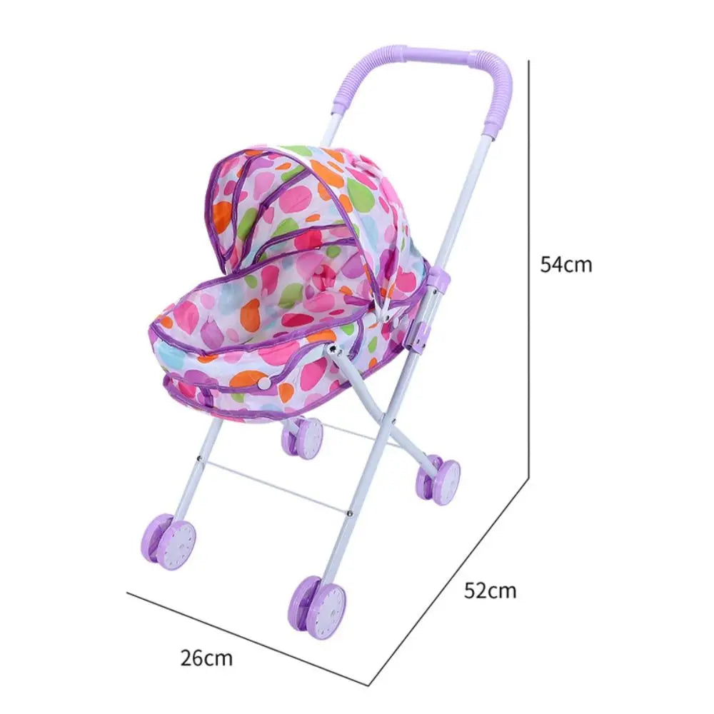 passeggino bambola reborn gemelli silicone tessuto