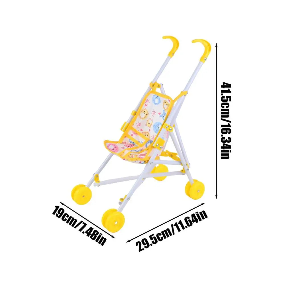 passeggino bambola reborn corpo in tessuto