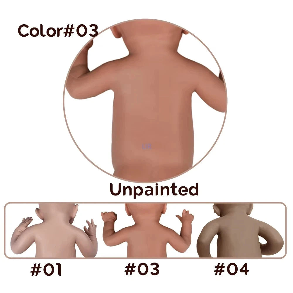 bambola reborn silicone morbido
