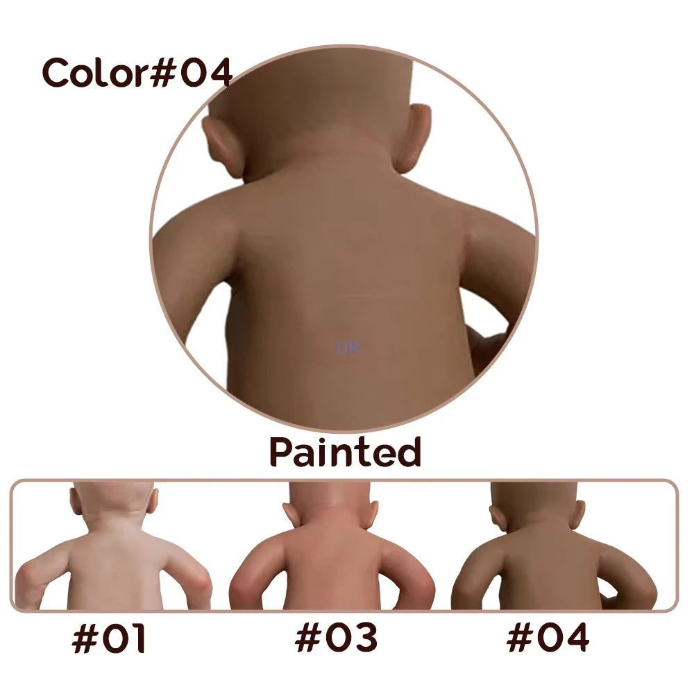 bambola reborn silicone morbido