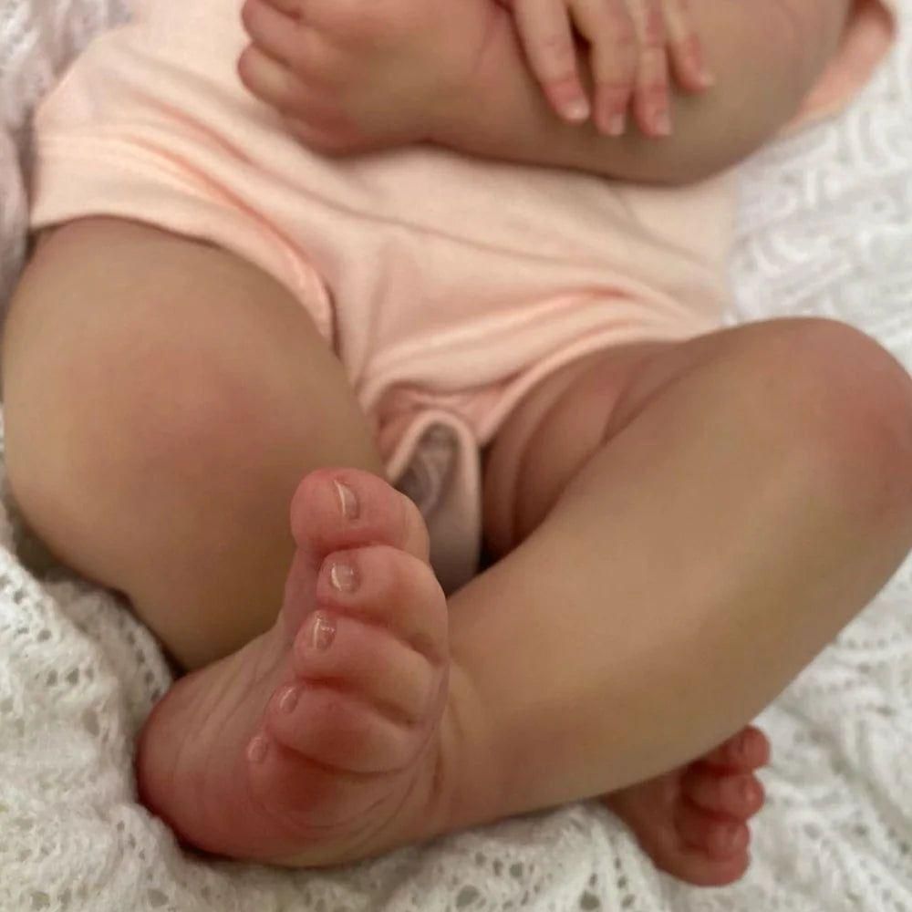 bambola reborn femmina silicone morbido