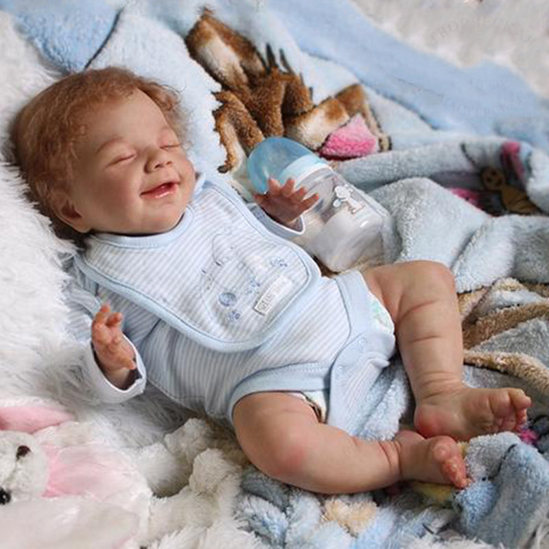 bambola reborn maschio silicone morbido