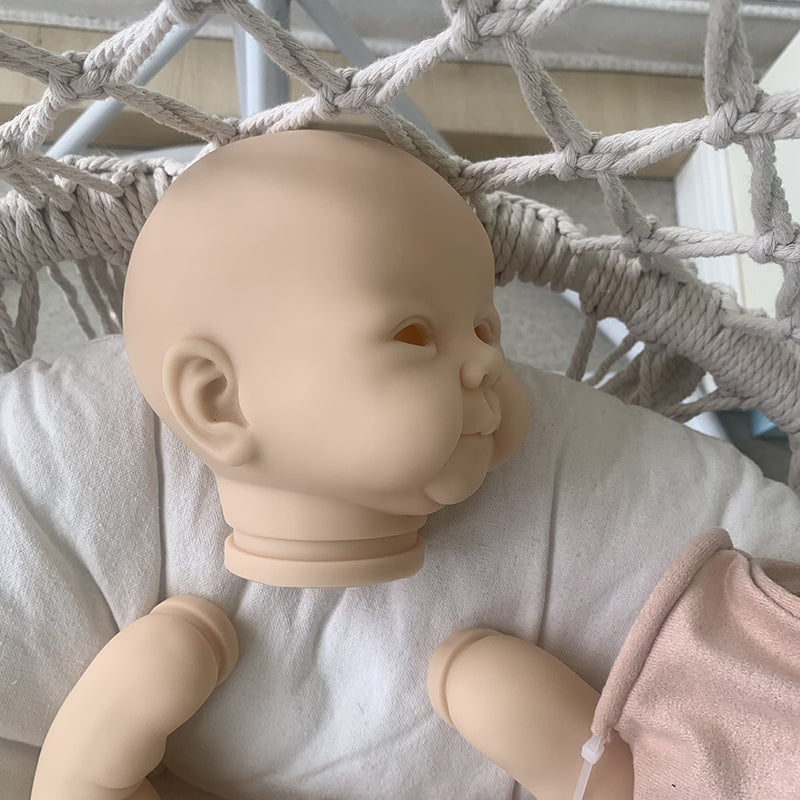 kit bambola reborn completo corpo in tessuto